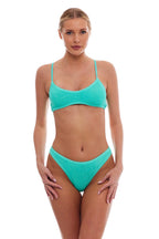 Comfortable Maldives Bralette Bikini Top, Adjustable Straps, One Size Fits Most