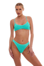 Sardinia Cheeky Mid-Rise Stretch One-Size Bikini Bottom Core