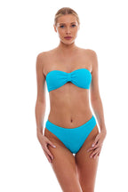 Palma Bandeau Bow Classic One-Size Stretch Bikini Top - No Padding