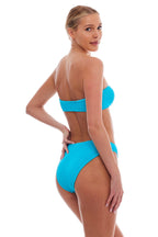 Palma Bandeau Bow Classic One-Size Stretch Bikini Top - No Padding
