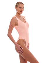 Marbella Classic One Size One Piece Swimsuit Scoop Neck