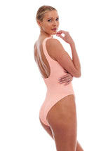 Marbella Classic One Size One Piece Swimsuit Scoop Neck