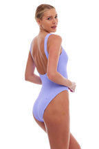 Marbella Classic One Size One Piece Swimsuit Scoop Neck