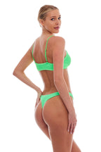 Ibiza V-Cut String Straps One Size Bikini TOP ONLY
