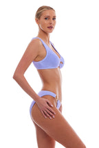 Doha Scoop Neck And Dubai Gold Multi-Ring Bikini SET