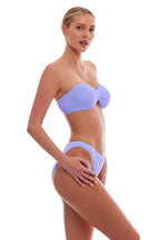 Palma Bandeau Bow Classic One-Size Stretch Bikini Top - No Padding