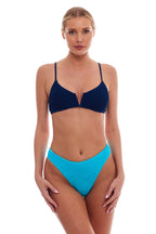 Ibiza V-Cut String Straps One Size Bikini TOP ONLY