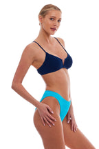 Ibiza V-Cut String Straps One Size Bikini TOP ONLY