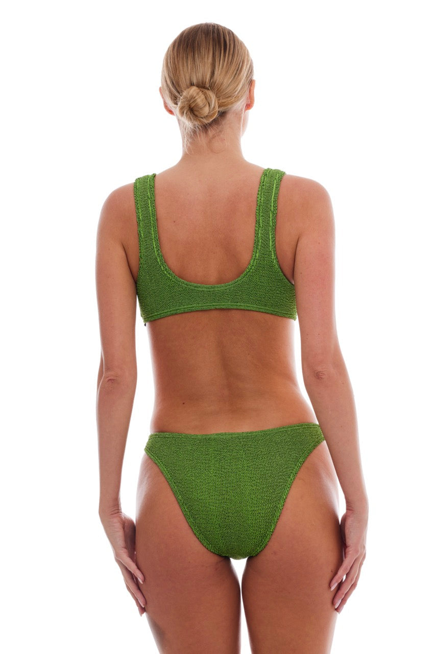 Essential Barcelona Full Coverage Mid-Rise Bikini Bottom for Beachwear
