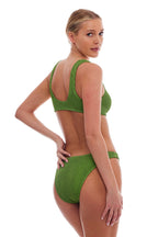 Essential Barcelona Full Coverage Mid-Rise Bikini Bottom for Beachwear