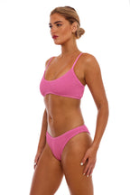 Comfortable Maldives Bralette Bikini Top, Adjustable Straps, One Size Fits Most