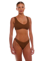 Barcelona Classic Scoop Neck One-Size Full-Coverage Bikini Top