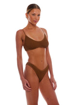 Comfortable Maldives Bralette Bikini Top, Adjustable Straps, One Size Fits Most