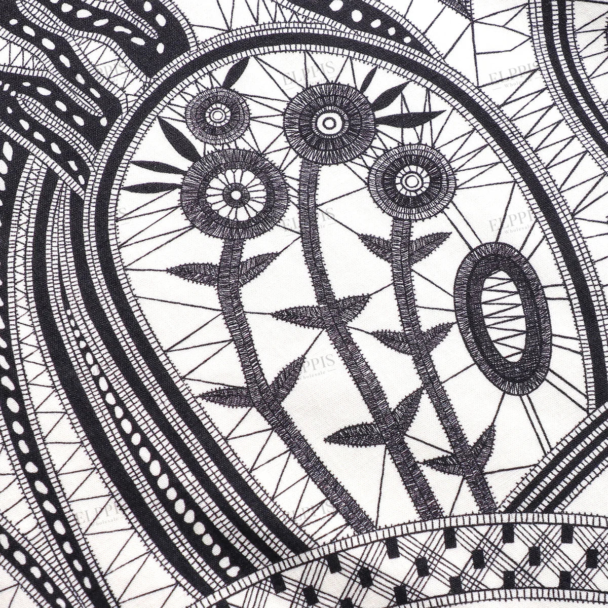 Positioned Print Court Style Tank Dress