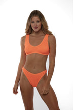 Essential Barcelona Full Coverage Mid-Rise Bikini Bottom for Beachwear