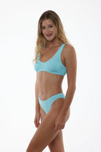Barcelona Classic Scoop Neck One-Size Full-Coverage Bikini Top