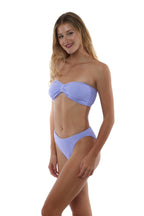 Palma Bandeau Bow Classic One-Size Seamless Bikini Set, Minimal Support