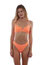 Ibiza V-Cut String Straps One Size Bikini TOP ONLY
