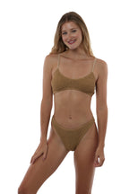 Essential Barcelona Full Coverage Mid-Rise Bikini Bottom for Beachwear
