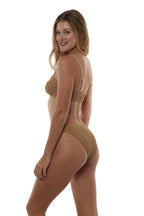 Essential Barcelona Full Coverage Mid-Rise Bikini Bottom for Beachwear