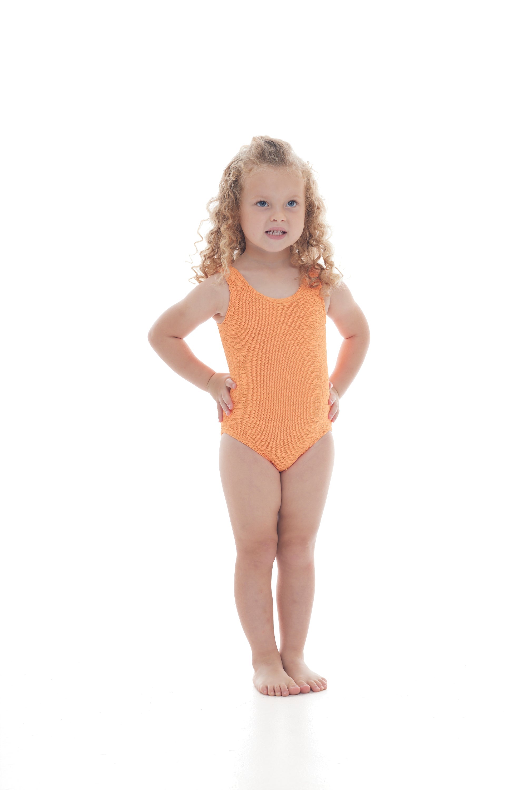 Mini Marbella One Piece - KIDS Classic Scoop Neck Swimsuit