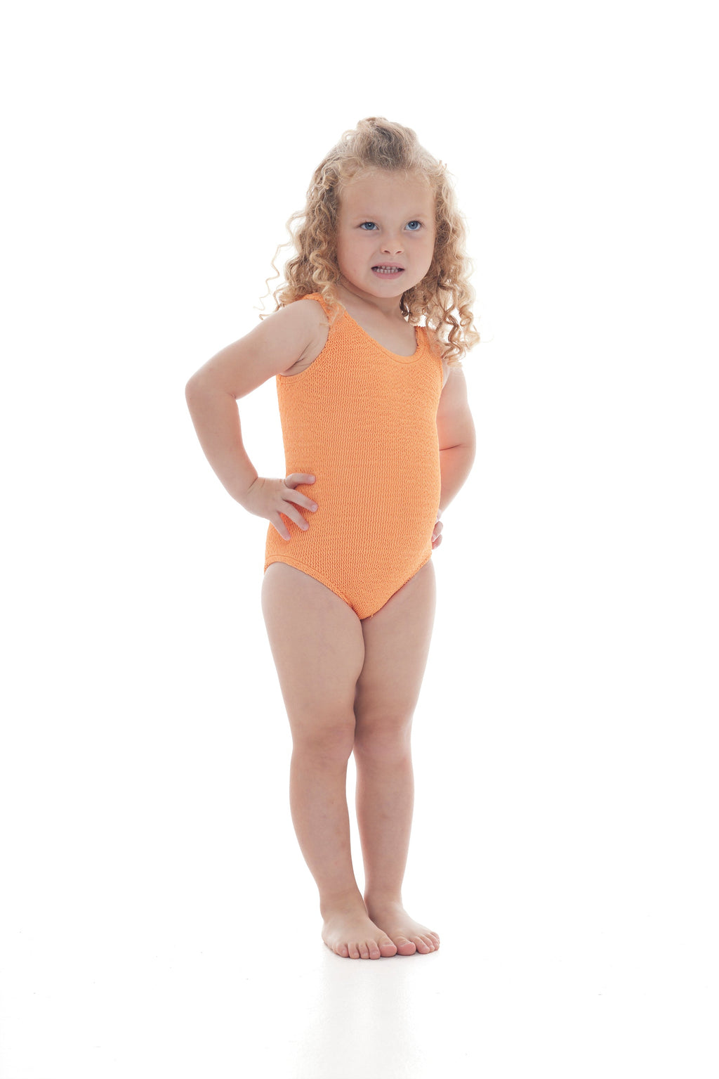 Mini Marbella One Piece - KIDS Classic Scoop Neck Swimsuit
