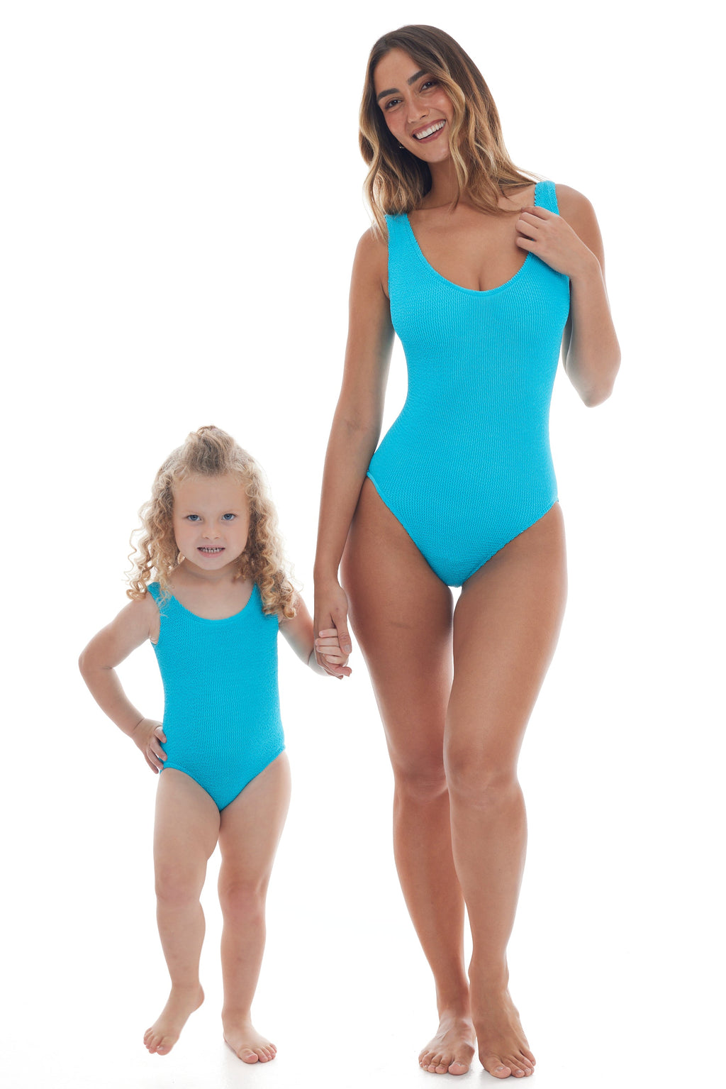 Mini Marbella One Piece - KIDS Classic Scoop Neck Swimsuit