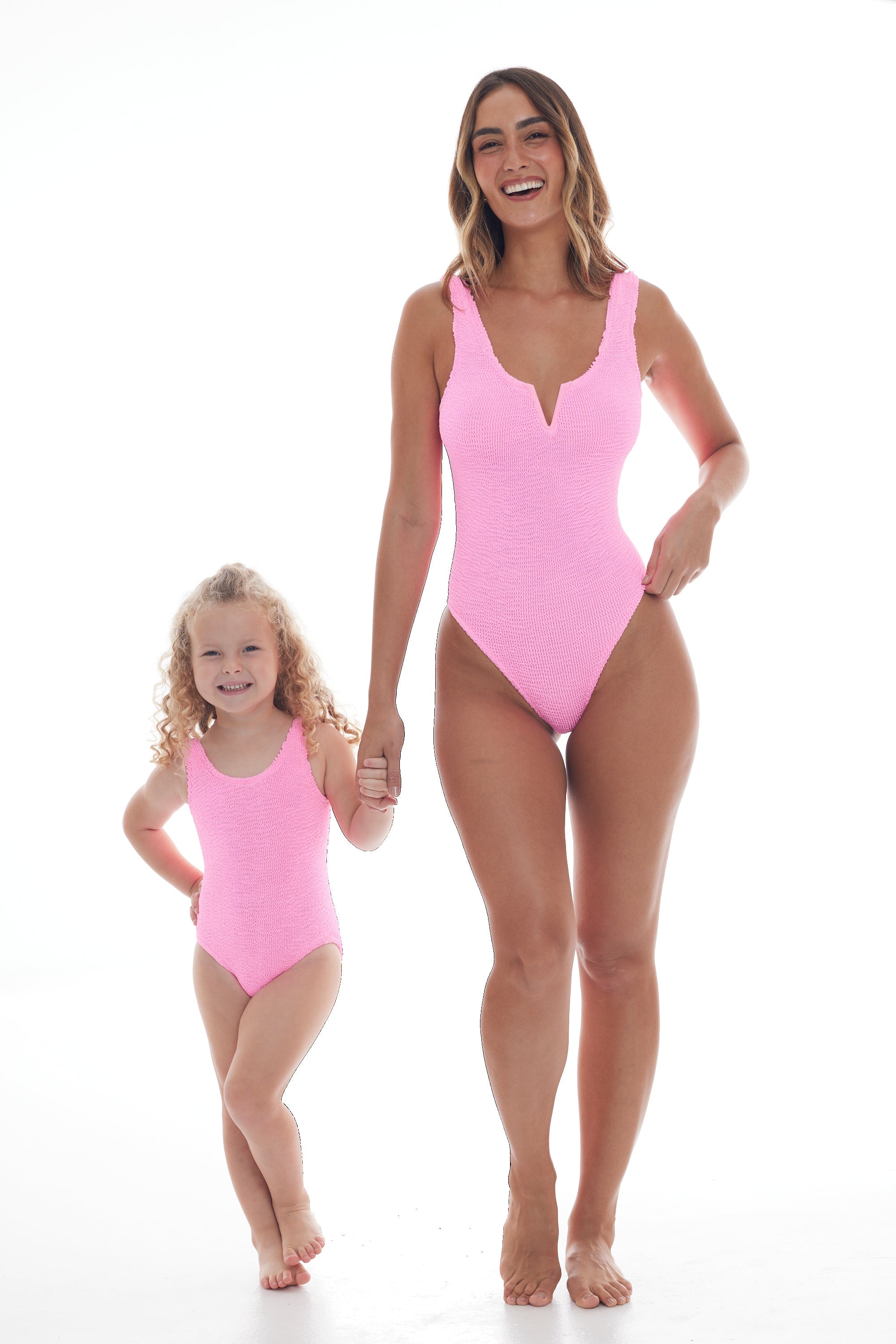 Mini Marbella One Piece - KIDS Classic Scoop Neck Swimsuit