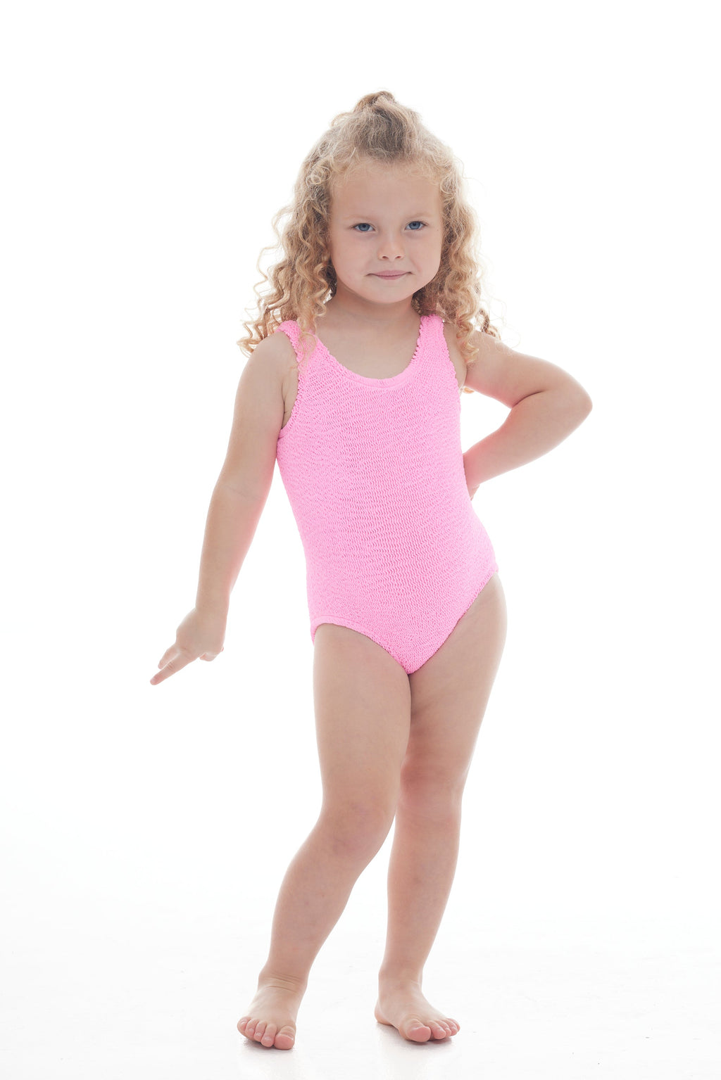 Mini Marbella One Piece - KIDS Classic Scoop Neck Swimsuit