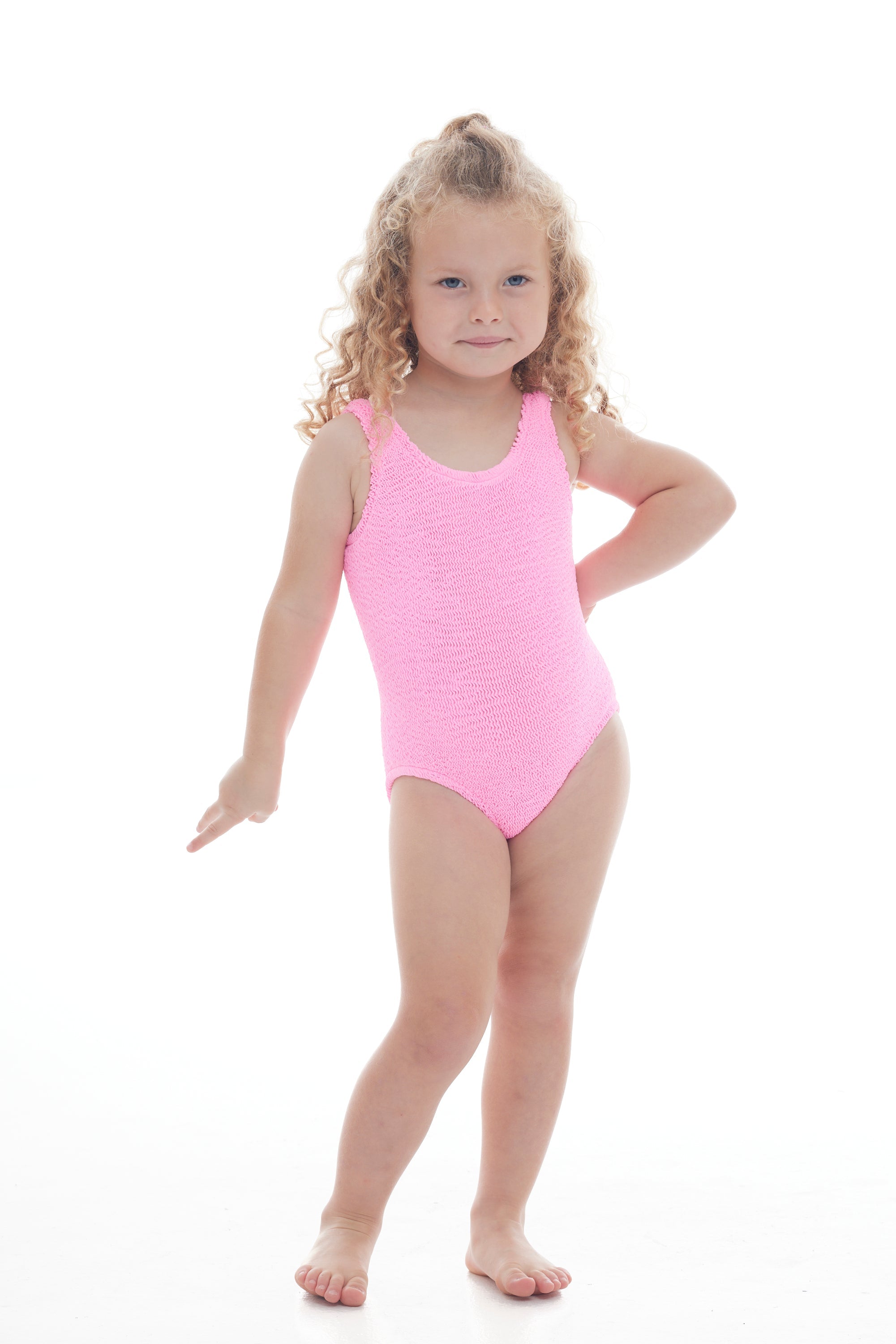 Mini Marbella One Piece - KIDS Classic Scoop Neck Swimsuit