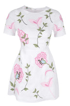 Grace Dress Floral Embroidered Cotton Mini Dress Bridal Ready
