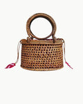 GALE Rattan Crossbody