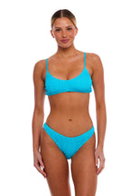 STRIPES Maldives Spaghetti Straps & Sardinia Cheeky Bottom One Size Bikini SET