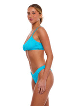 STRIPES Maldives Spaghetti Straps & Sardinia Cheeky Bottom One Size Bikini SET