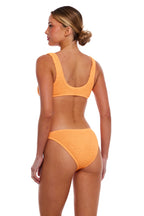 Essential Barcelona Full Coverage Mid-Rise Bikini Bottom for Beachwear