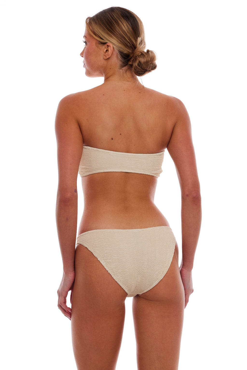 Palma Bandeau Bow Classic One-Size Stretch Bikini Top - No Padding