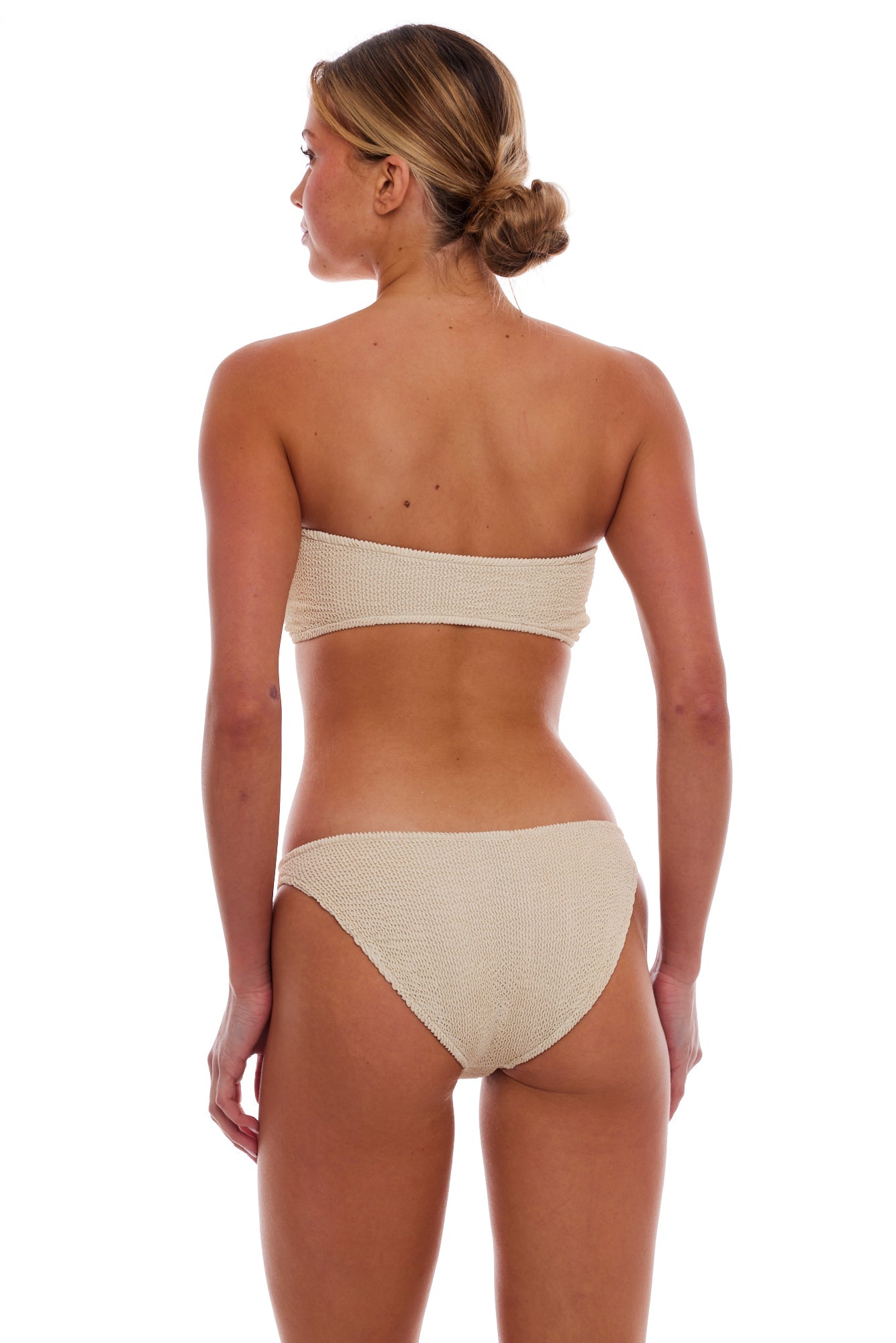 Palma Bandeau Bow Classic One-Size Stretch Bikini Top - No Padding