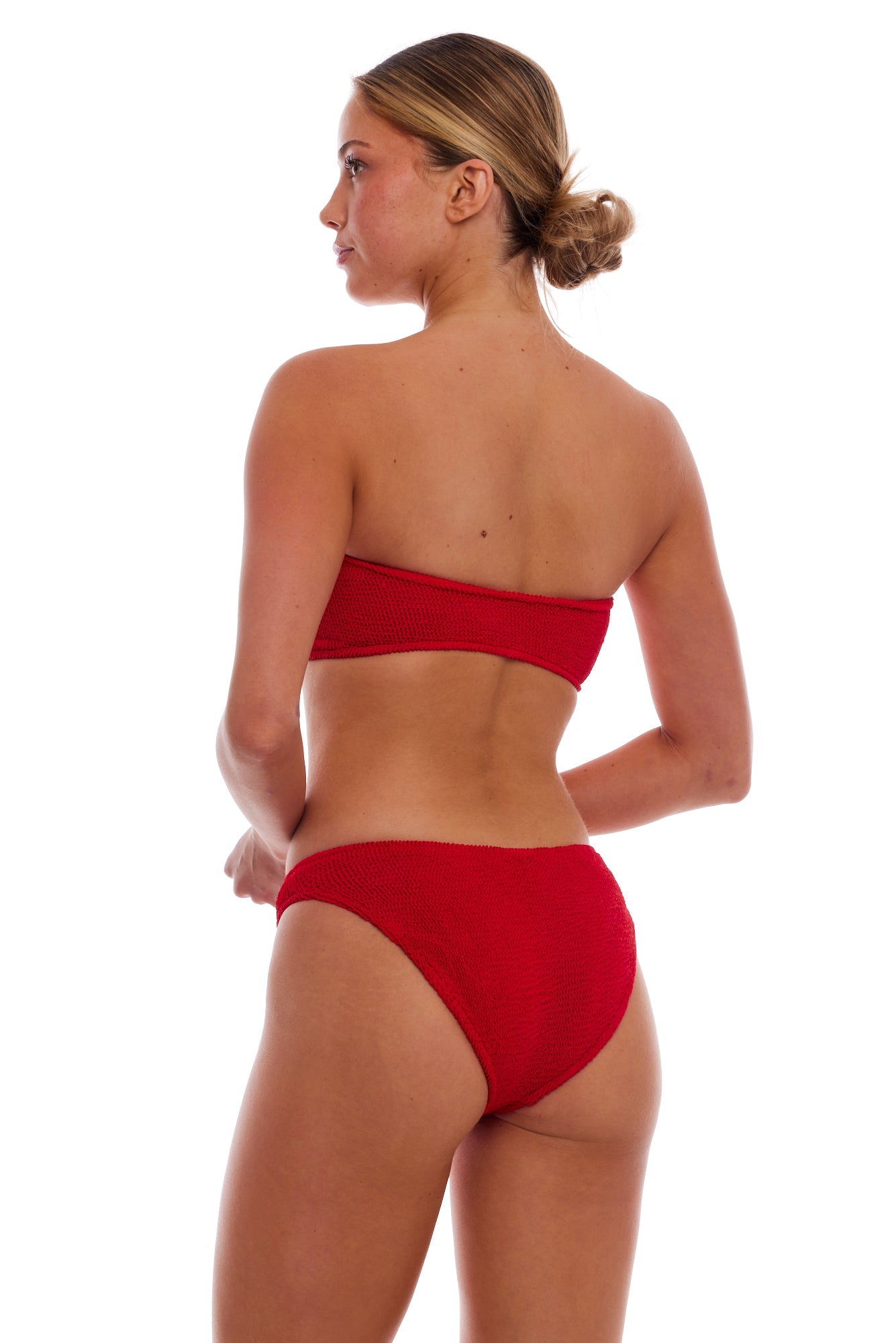 Palma Bandeau Bow Classic One-Size Stretch Bikini Top - No Padding
