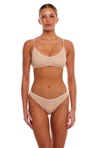 Comfortable Maldives Bralette Bikini Top, Adjustable Straps, One Size Fits Most