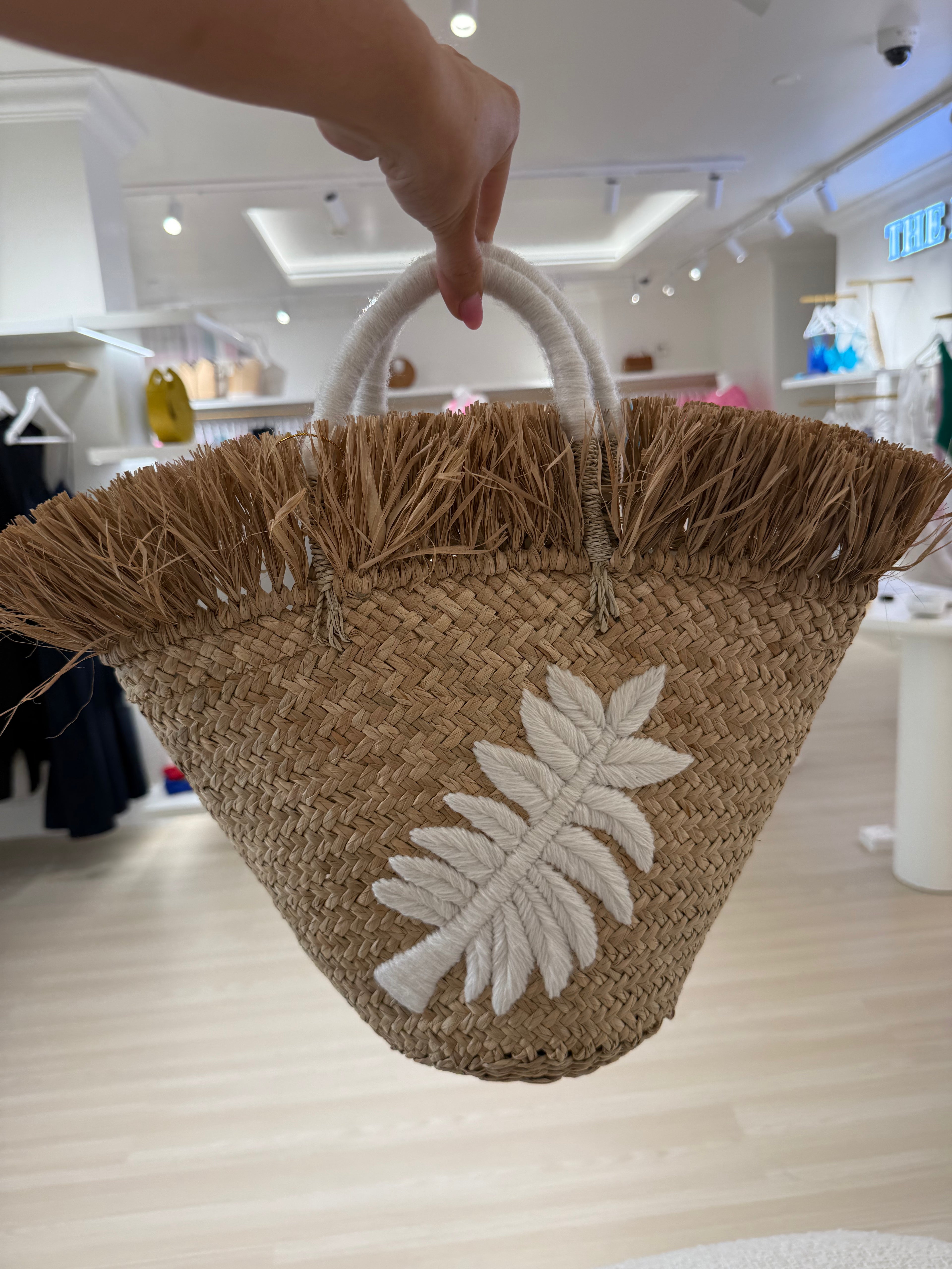 MEADOW Small Fringe Tote