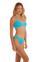 Ibiza V-Cut String Straps One Size Bikini TOP ONLY