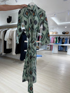 LUCIANA IKAT Dress Handloom Cotton Arrow Ikat Midi Style