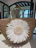 BLOOM Feather and Shell Tote