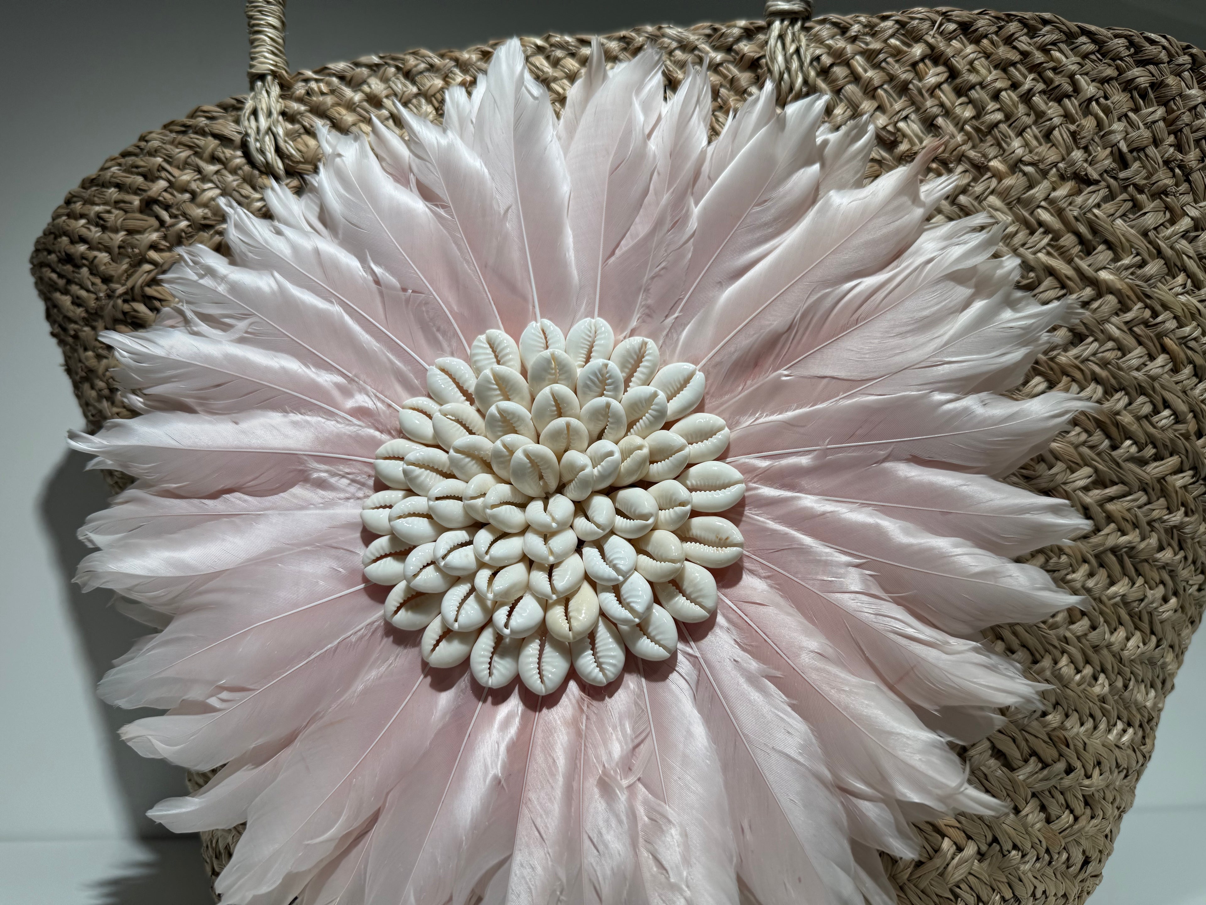 BLOOM Feather and Shell Tote