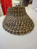 OHSUN Visor Handmade Pandan Leaf Sun Visor with Elastic Lining