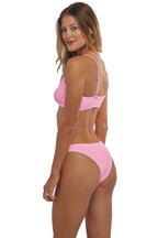 Comfortable Maldives Bralette Bikini Top, Adjustable Straps, One Size Fits Most