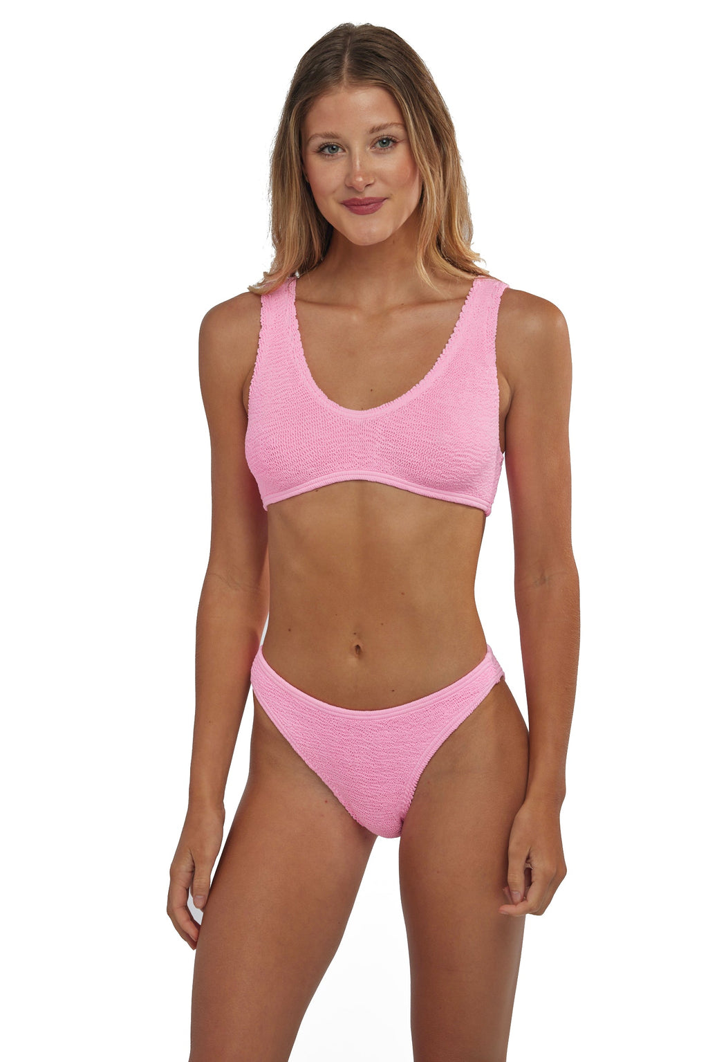 Barcelona Classic Scoop Neck One-Size Full-Coverage Bikini Top