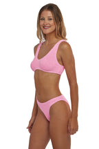 Barcelona Classic Scoop Neck One-Size Full-Coverage Bikini Top