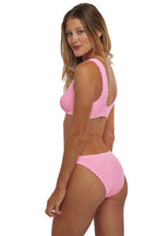 Barcelona Classic Scoop Neck One-Size Full-Coverage Bikini Top