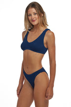 Essential Barcelona Full Coverage Mid-Rise Bikini Bottom for Beachwear